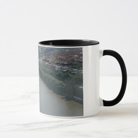 Glückliche Ansicht Tasse (Rechts)