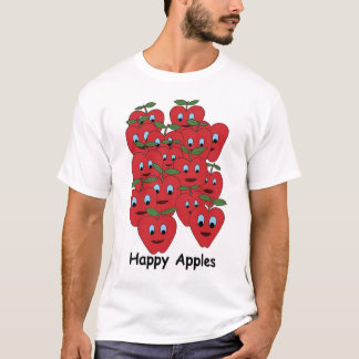 Glückliche Äpfel T-Shirt
