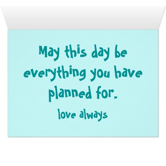 Glückliche April-Narren - (Innenansicht Horizontal (Unten))