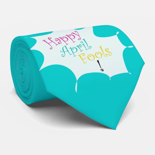 Glückliche April-Narren - Krawatte (Gerollt)