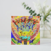 Glückliche Aprilscherz-Tageseinladung 2014 Einladung (Stehend Vorderseite)