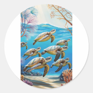 Glückliche Aufkleber