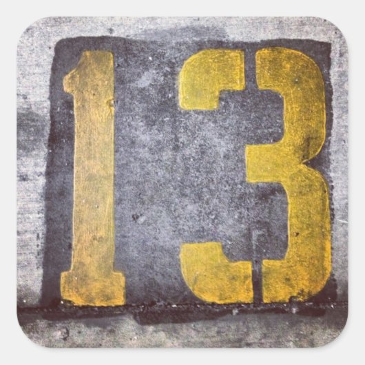 Glückliche Aufkleber #13 (Vorderseite)