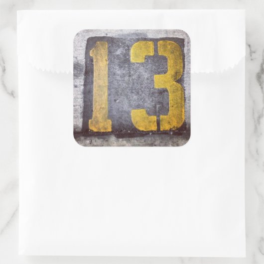 Glückliche Aufkleber #13 (Tasche)