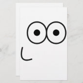 Glückliche Augen und Mund - Papier (Vorne/Hinten)