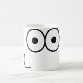 Glückliche Augen und Mund - Tasse (Mittel)