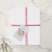 Glückliche Backgeister Geschenkanhänger (Mit Garn)