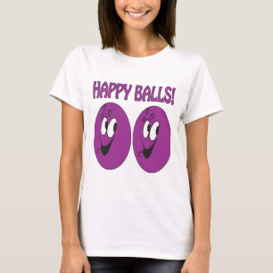 Glückliche Bälle T-Shirt