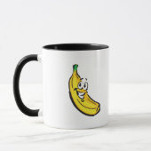 glückliche Banane Tasse (Links)