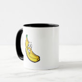 glückliche Banane Tasse (Vorderseite Links)