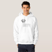 Glückliche Biene :) Hoodie (Vorne ganz)