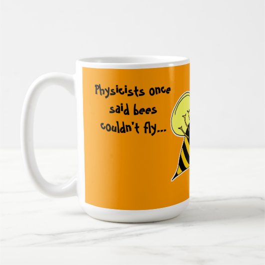 Glückliche Biene Kaffeetasse (Links)