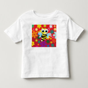 glückliche Biene Kleinkind T-shirt