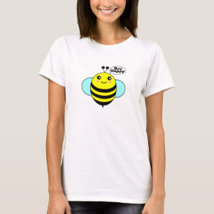 Glückliche-Biene-T-Shirt T-Shirt