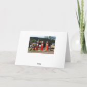 Glückliche Birthday-Gaspumpen, Race Car Spaß Karte (Rückseite)