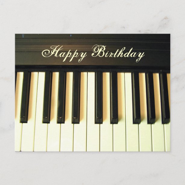 Klavier Karten Zazzle.de