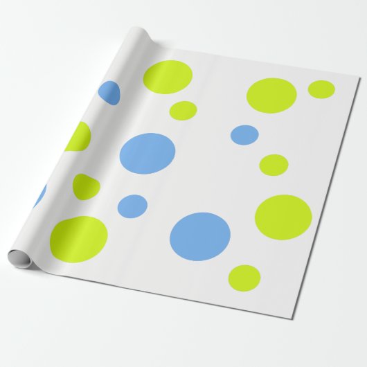 Glückliche Blasen Geschenkpapier (Ungerollt)