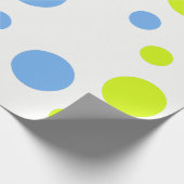Glückliche Blasen Geschenkpapier (Ecke)
