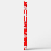 Glückliche Blume 3 - Rot - Niedliche Girly Case - (Rückseite / Links)