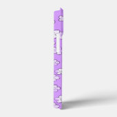 Glückliche Blume 4 - Violet - Niedliche Girly Case (Rückseite / Rechts)