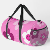Glückliche Blume Duffle Bag (Rechte Ecke)