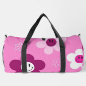 Glückliche Blume Duffle Bag (Rückseite)