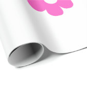 Glückliche Blume Geschenkpapier (Rolleneckpunkt)