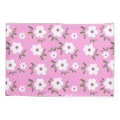 Glückliche Blume Kissenbezug (Rückseite)