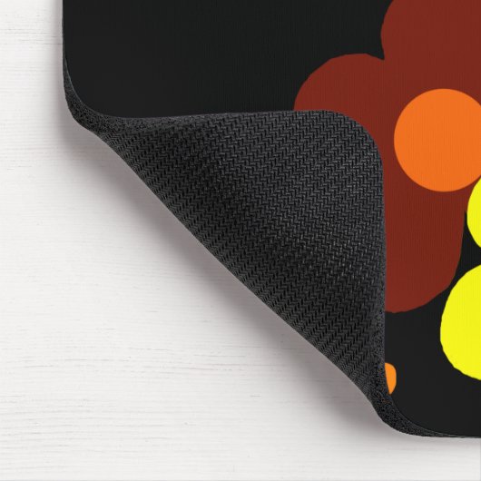 Glückliche Blume Mousepad (Ecke)