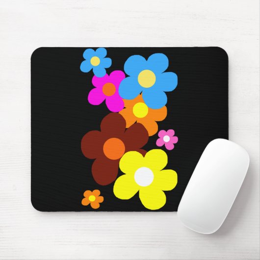 Glückliche Blume Mousepad (Mit Mouse)