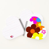 Glückliche Blume Notizblock (Innenseite)