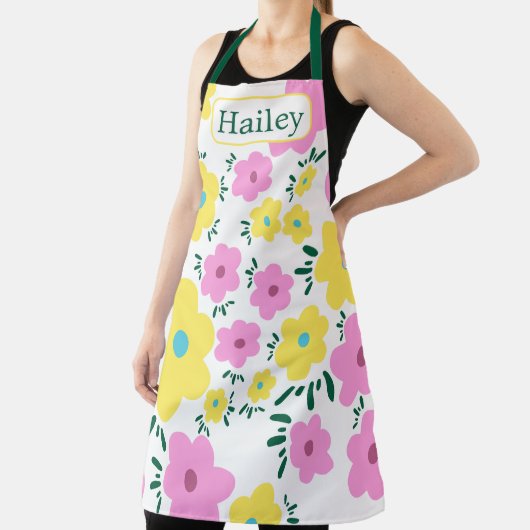 Glückliche Blume Schürze (InSitu)
