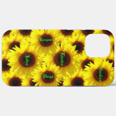 Glückliche Blume - Sonnenblume Case-Mate iPhone Hülle (Rückseite (Horizontal))