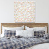Glückliche Blumen Leinwanddruck (Insitu (Schlafzimmer))