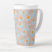Glückliche Blumen Milchtasse (Rechte Ecke)