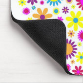 Glückliche Blüten Mousepad (Ecke)