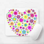 Glückliche Blüten Mousepad (Mit Mouse)