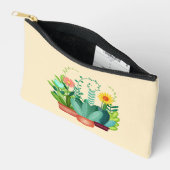 Glückliche Blüten Zubehörtasche (Offen)