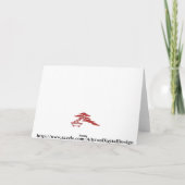 Glückliche Bonsais zu Ihnen! Karte (Rückseite)