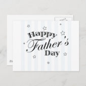 Glückliche Botschaft des Vaters Postkarte (Vorne/Hinten)