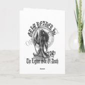 GLÜCKLICHE BRITHDAY KARTE (Rückseite)