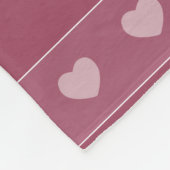 Glückliche Brot-Scheibe Fleecedecke (Ecke)