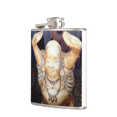 glückliche Buddha-Flasche Flachmann (Links)