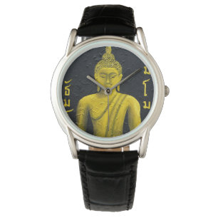 Glückliche Buddha-Uhr Armbanduhr