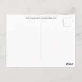 Glückliche Cat Prayer Plaques: Tokio, Japan Postka Postkarte (Rückseite)