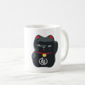 GLÜCKLICHE CAT-TASSE KAFFEETASSE (VorderseiteRechts)