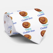 Glückliche Challah-TagKrawatte Krawatte (Gerollt)