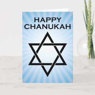 glückliche chanukah feiertagskarte