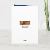 Glückliche Chanukka-Gruß-Karte Feiertagskarte (Rückseite)