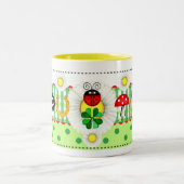 Glückliche Charme Tasse (Mittel)